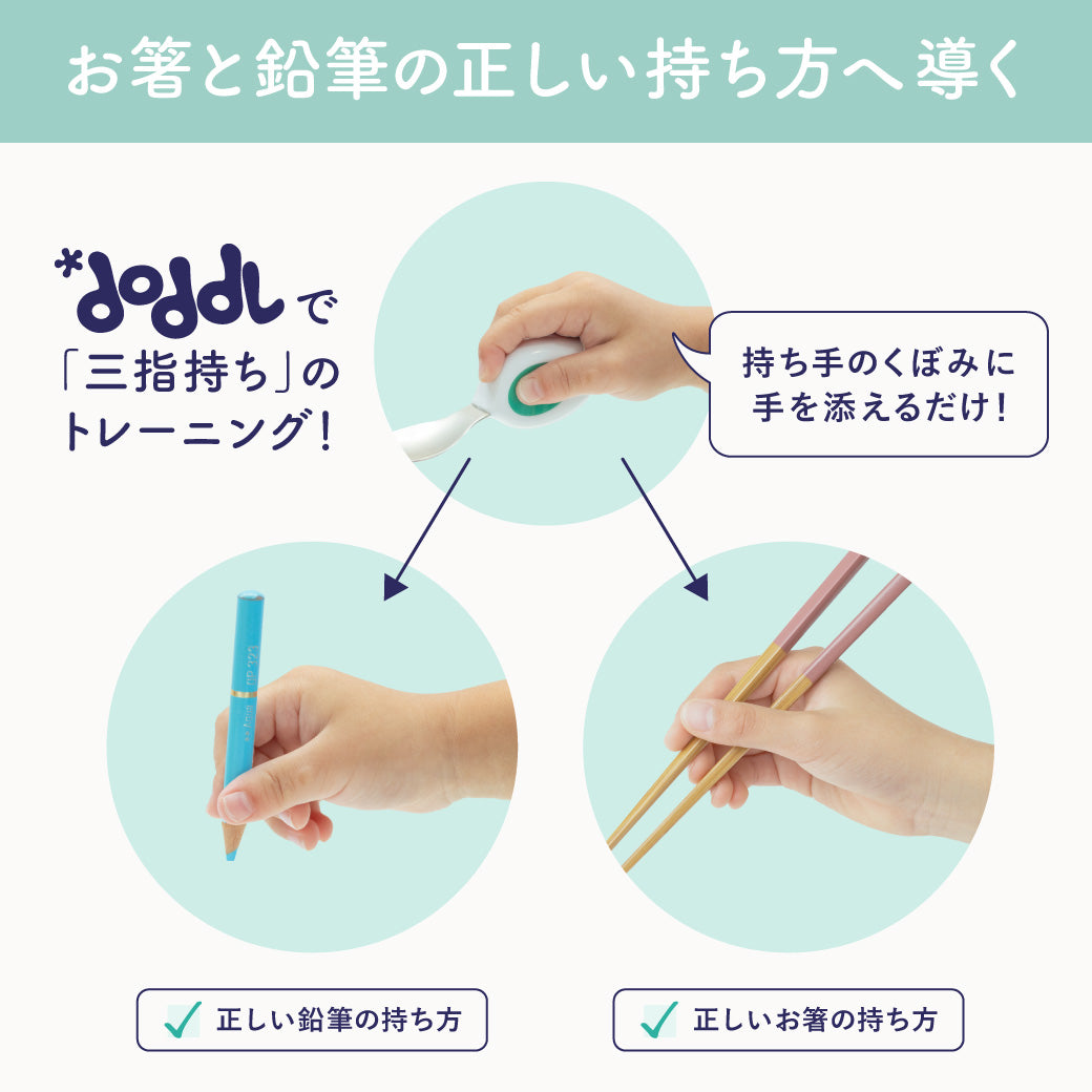 【公式/ラッピング済】doddl ドードル スプーン・フォーク・ナイフ 3点セット