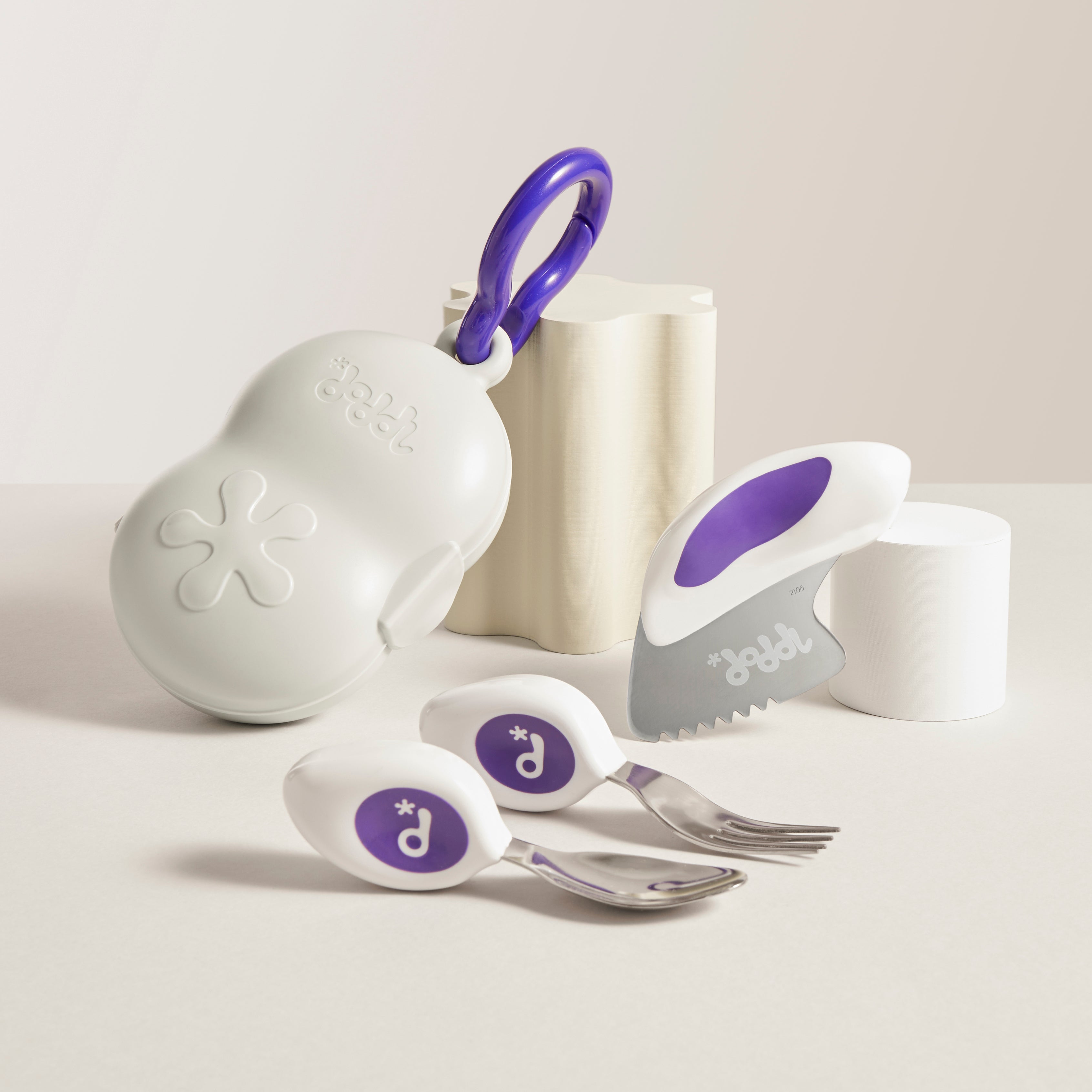 【公式限定セット割】doddl ドードル カトラリー3点&ケースセット(1歳~)